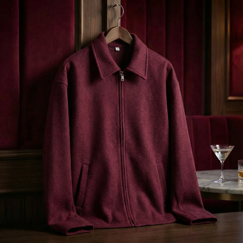 Siena Woolen Moto Jacket – Theodore Townsend