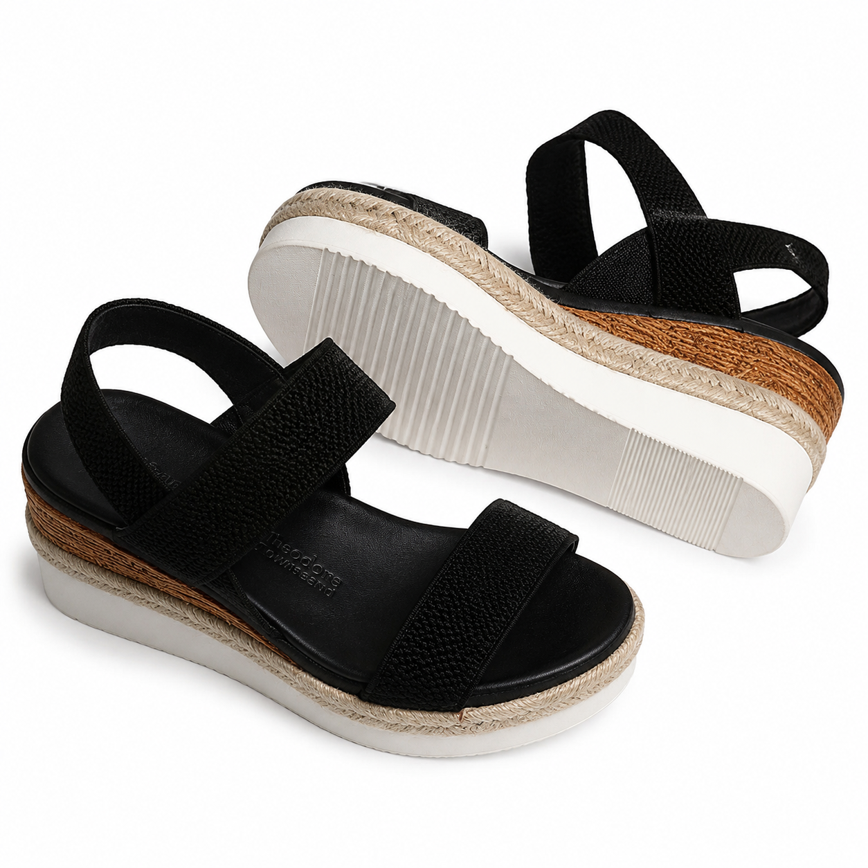 Amalfi Espadrille Wedge Slingback Sandal — SOLE