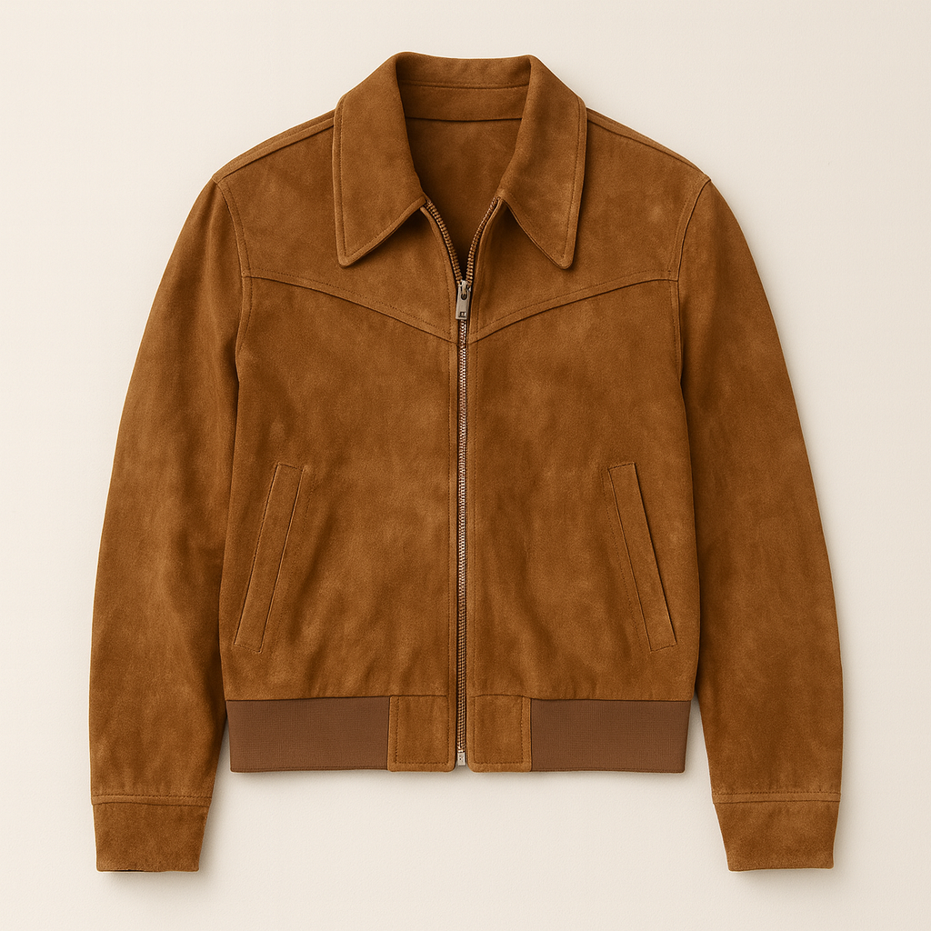 Men's Faux Suede Jacket – Theodore Townsend