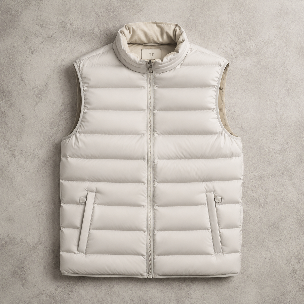 Tavira Quilted Stand Collar Puffer Vest