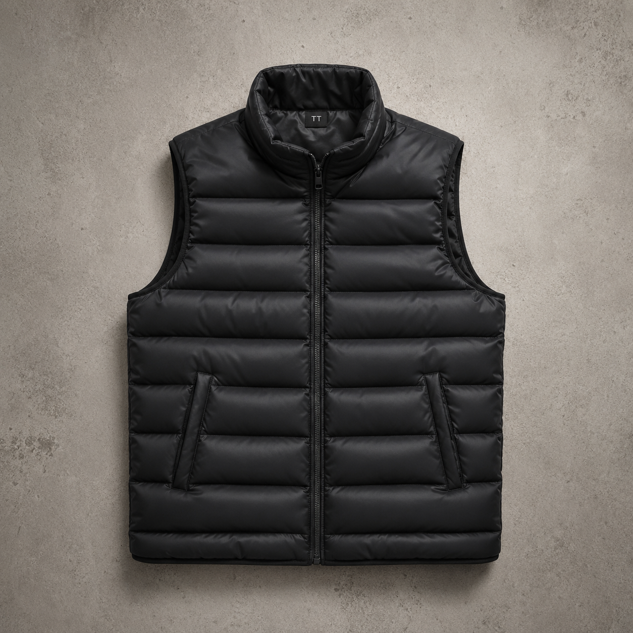 Tavira Quilted Stand Collar Puffer Vest