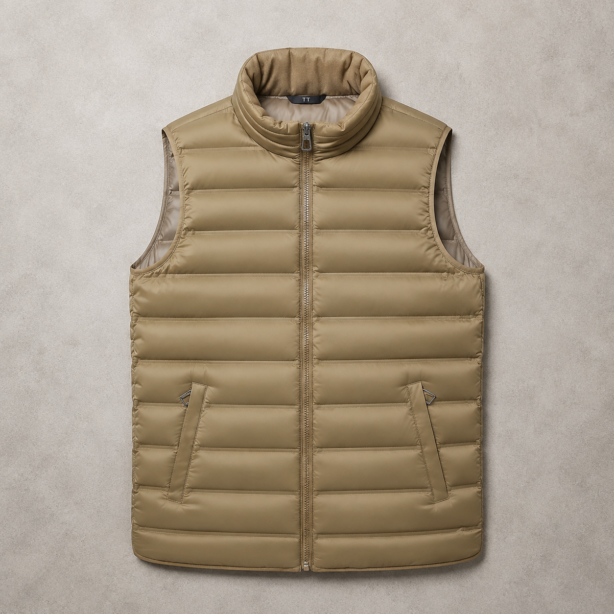 Tavira Quilted Stand Collar Puffer Vest