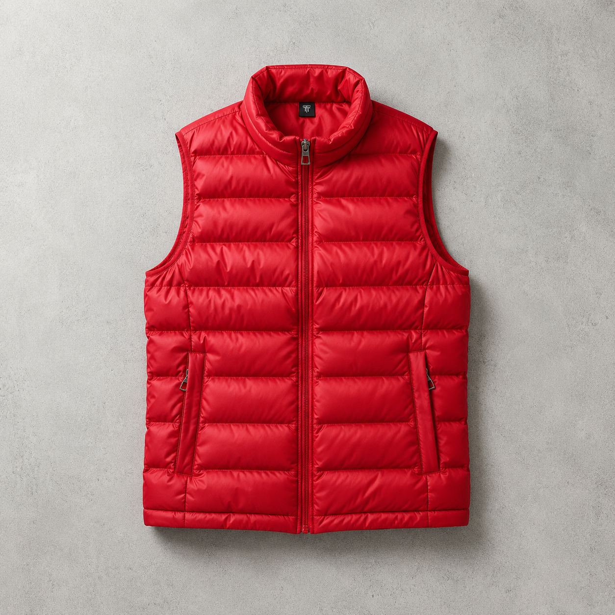 Tavira Quilted Stand Collar Puffer Vest