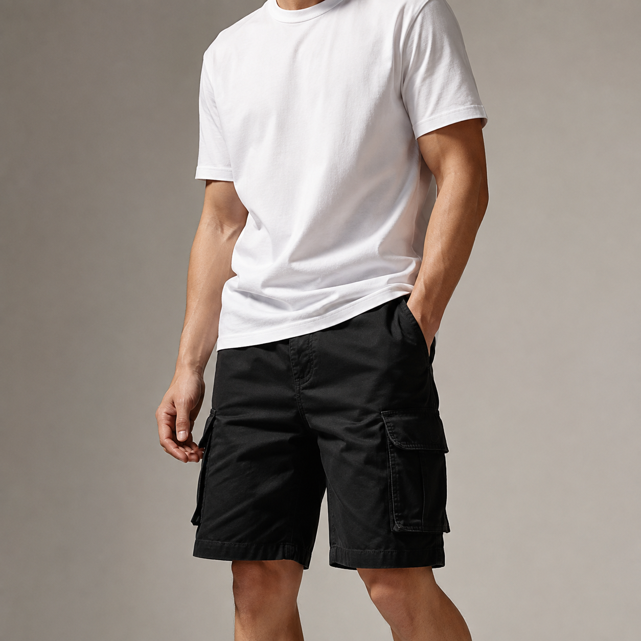 Estoril Relaxed Flap Pocket Cargo Shorts