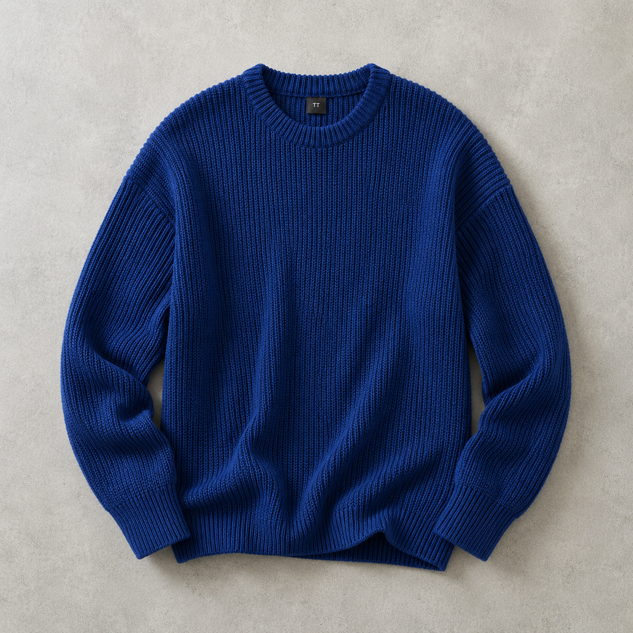 Bregenz Chunky Ribbed Crew Neck Sweater