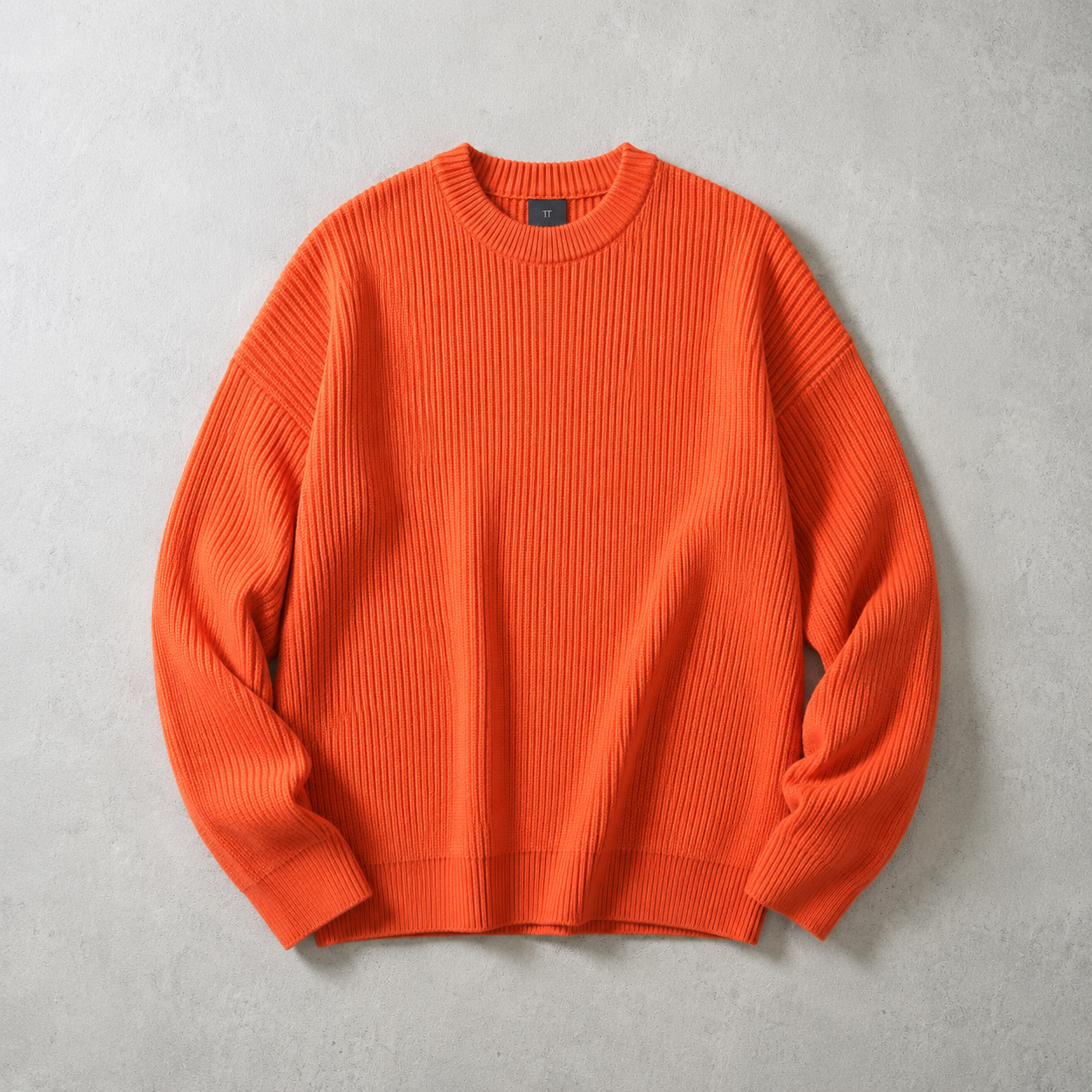 Bregenz Chunky Ribbed Crew Neck Sweater