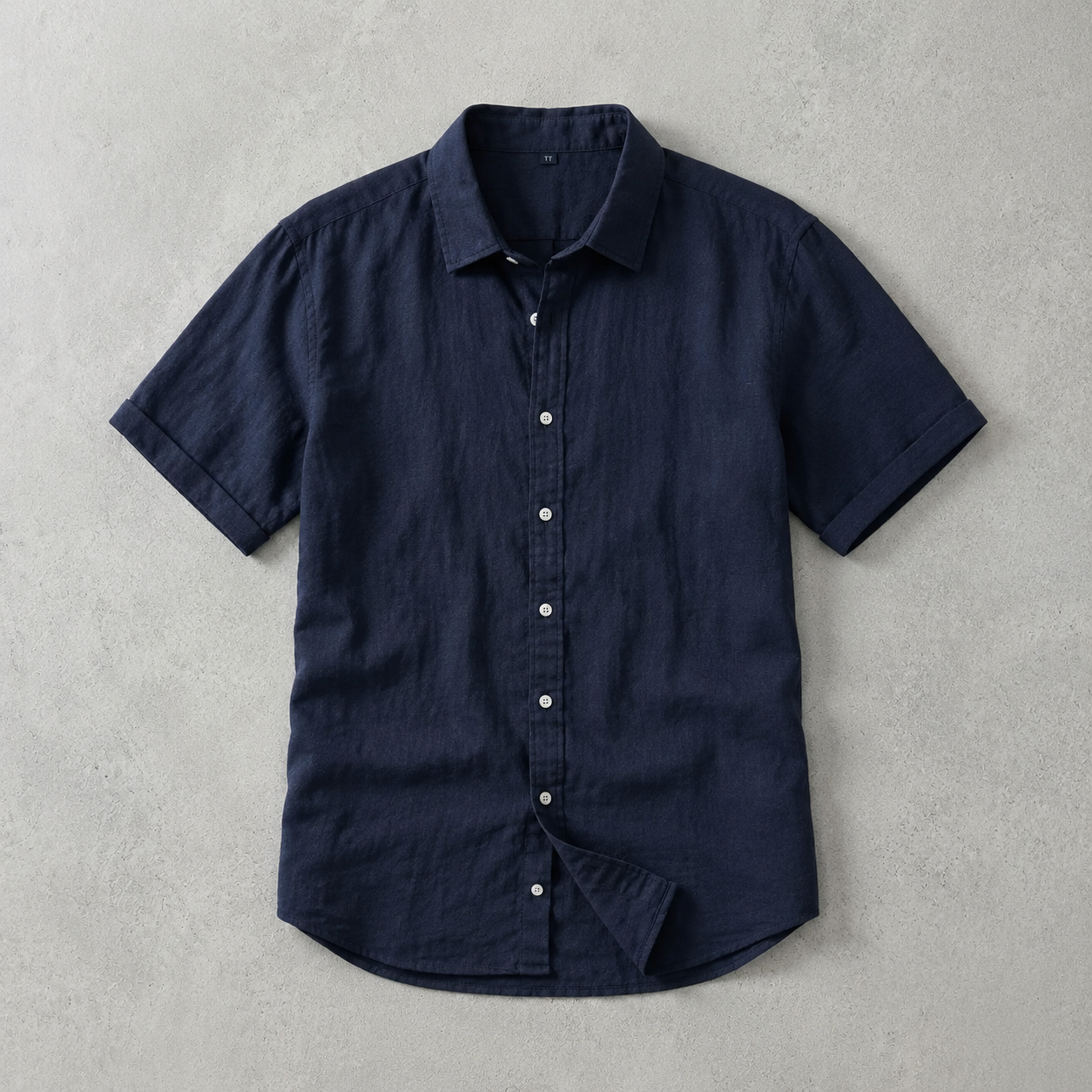 Ghent Cotton Linen Short Sleeve Shirt