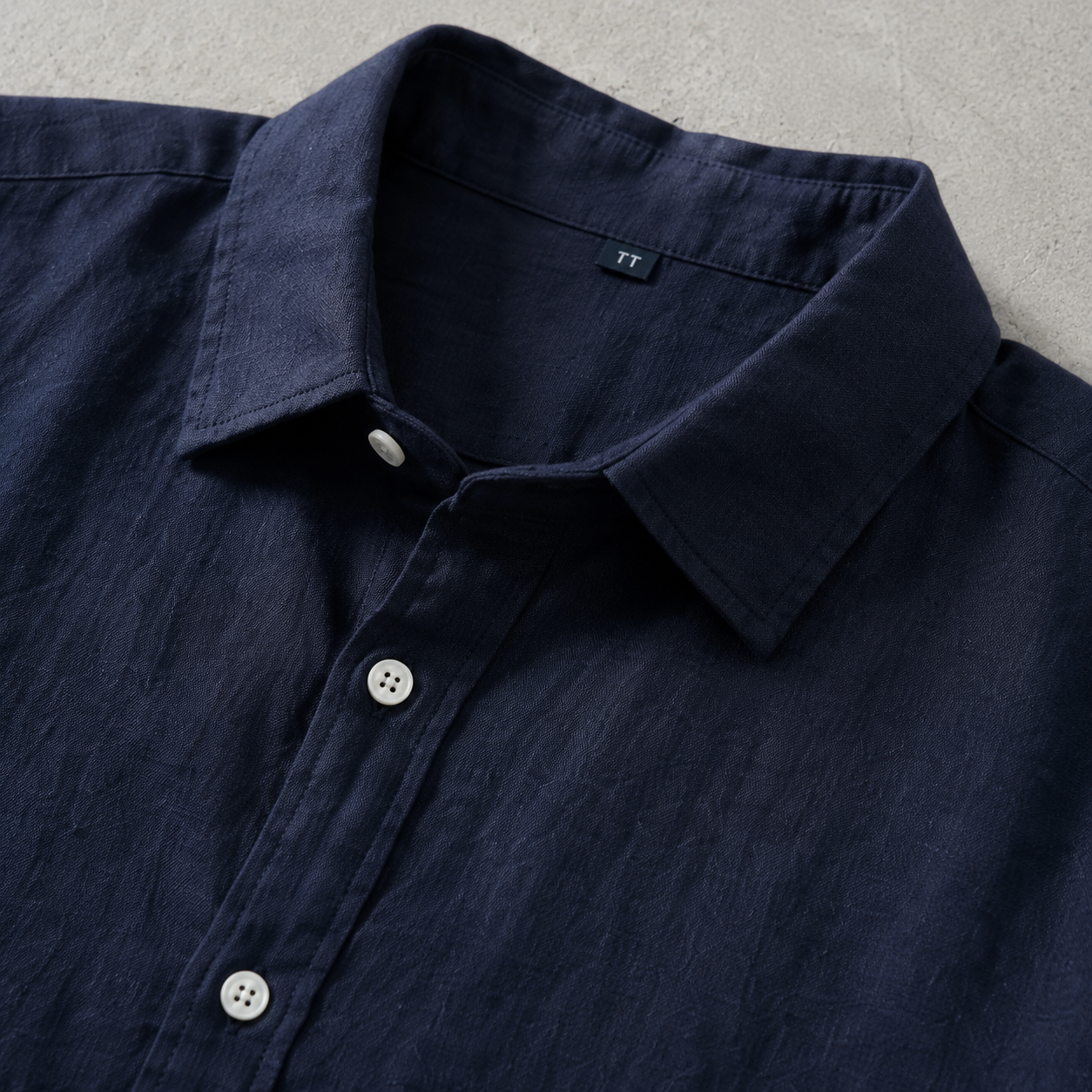 Ghent Cotton Linen Short Sleeve Shirt