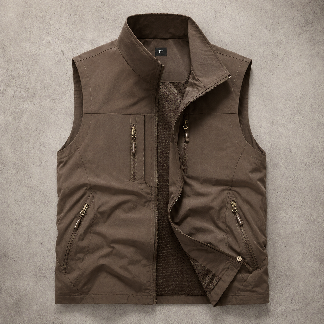 Leuven Zip Pocket Outdoor Utility Vest