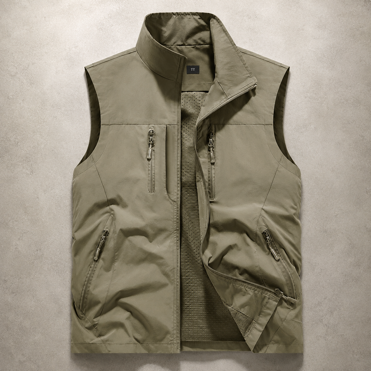 Leuven Zip Pocket Outdoor Utility Vest