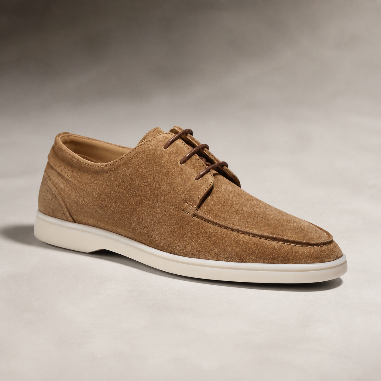 Namur Suede Lace Up Casual Derby
