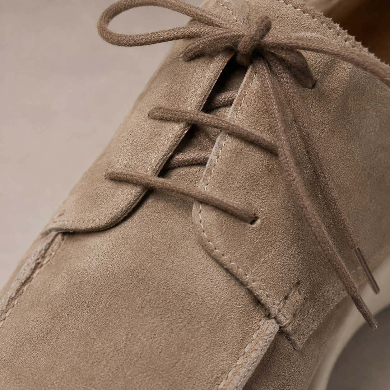 Namur Suede Lace Up Casual Derby