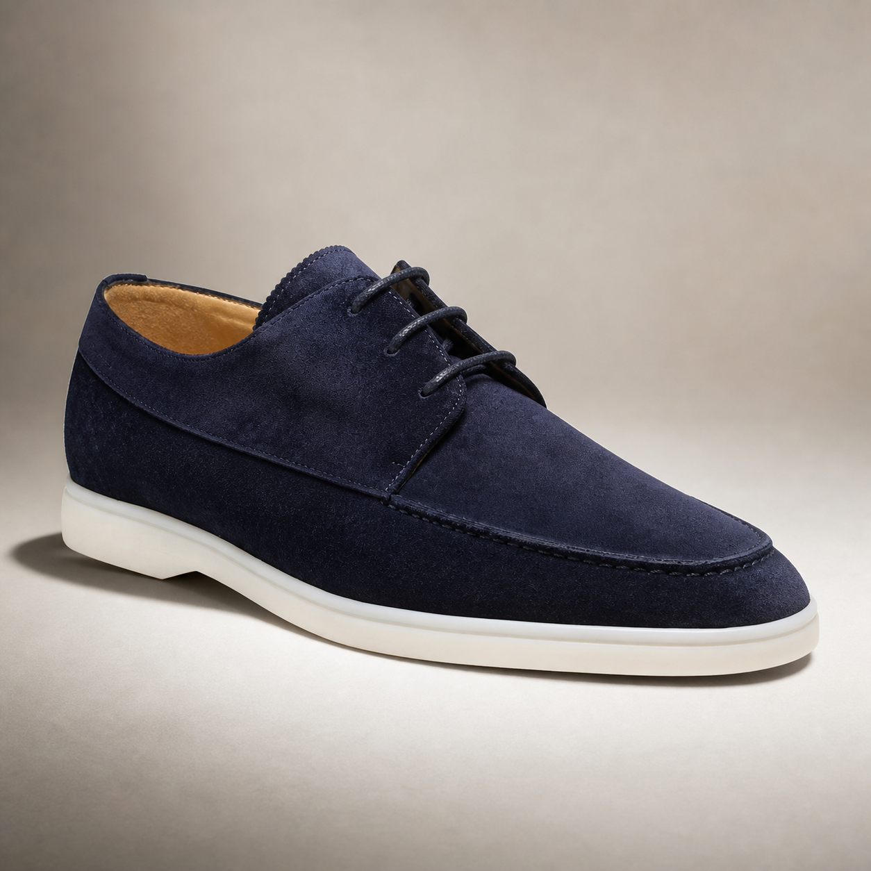 Namur Suede Lace Up Casual Derby