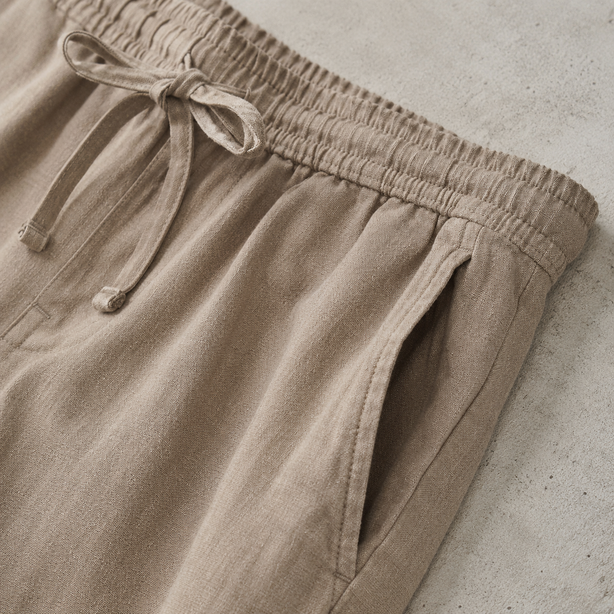Ferrara Linen Blend Two Piece Shirt and Trouser Set