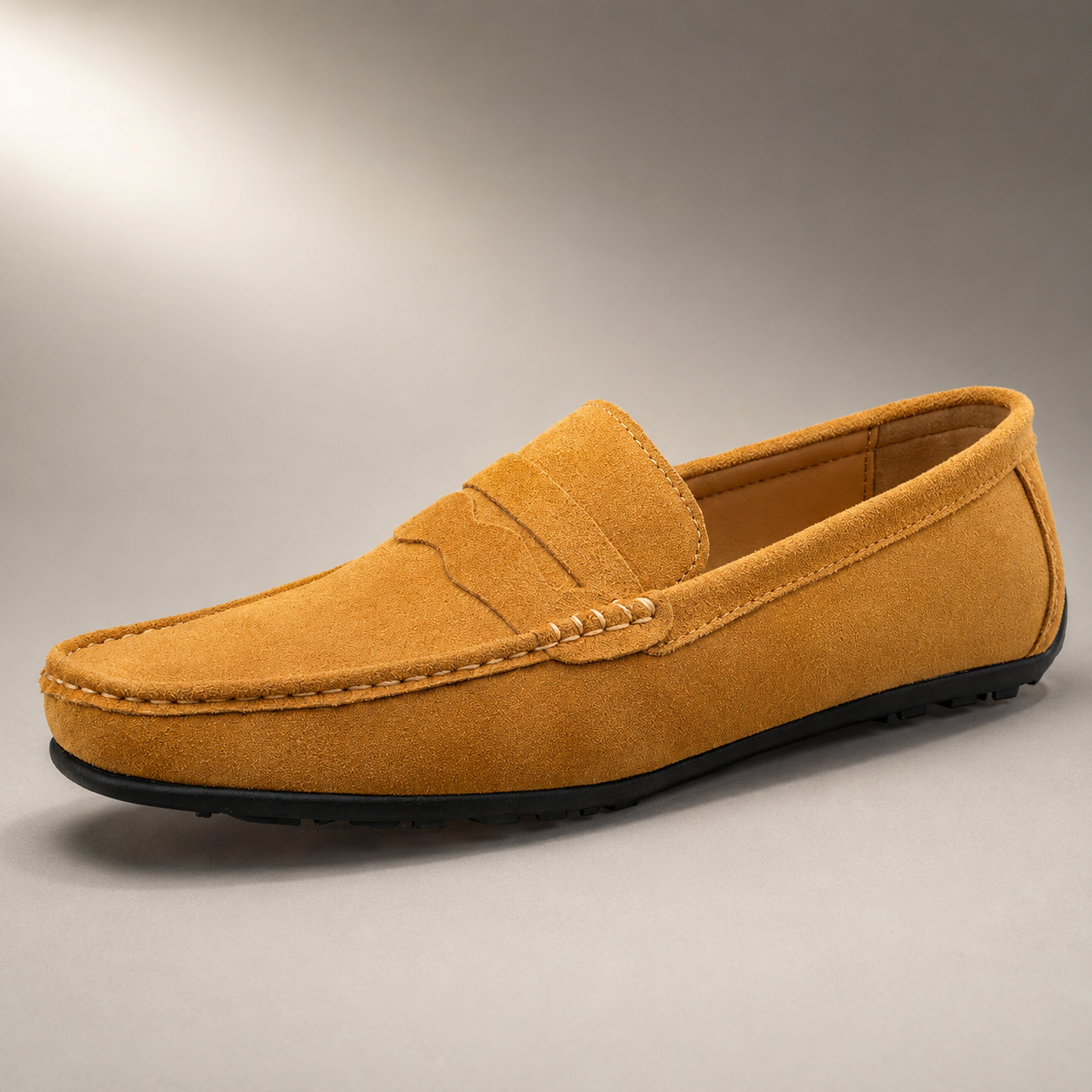Urbino Suede Penny Driving Loafer