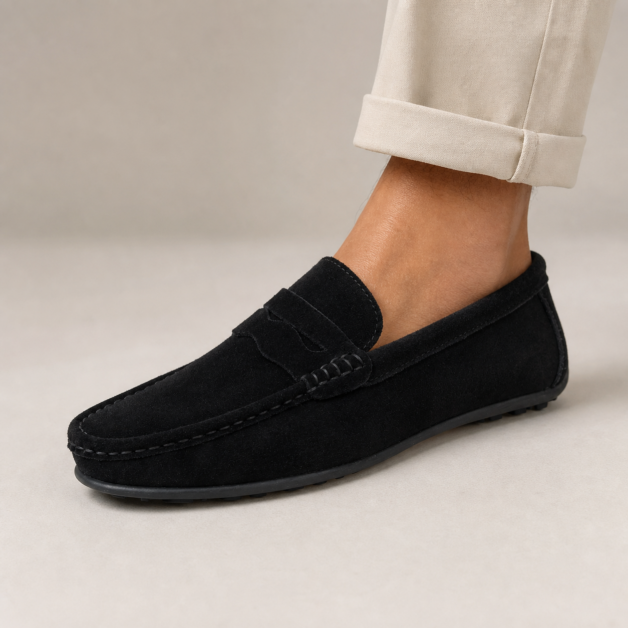 Vicenza Suede Driving Moccasin