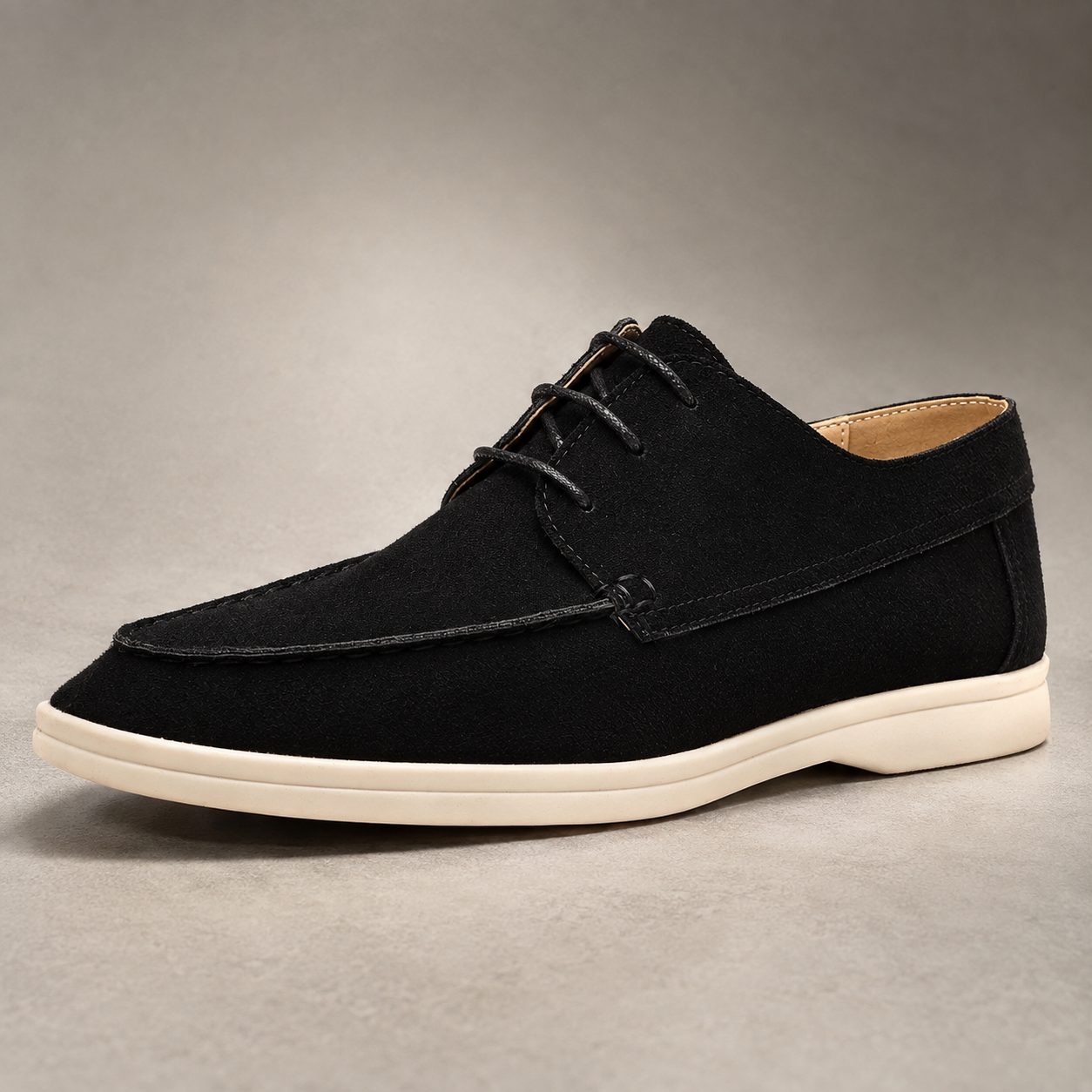 Padova Suede Lace Up Boat Shoe