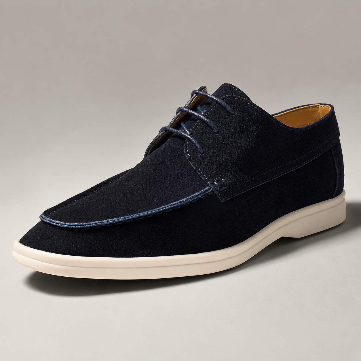 Padova Suede Lace Up Boat Shoe