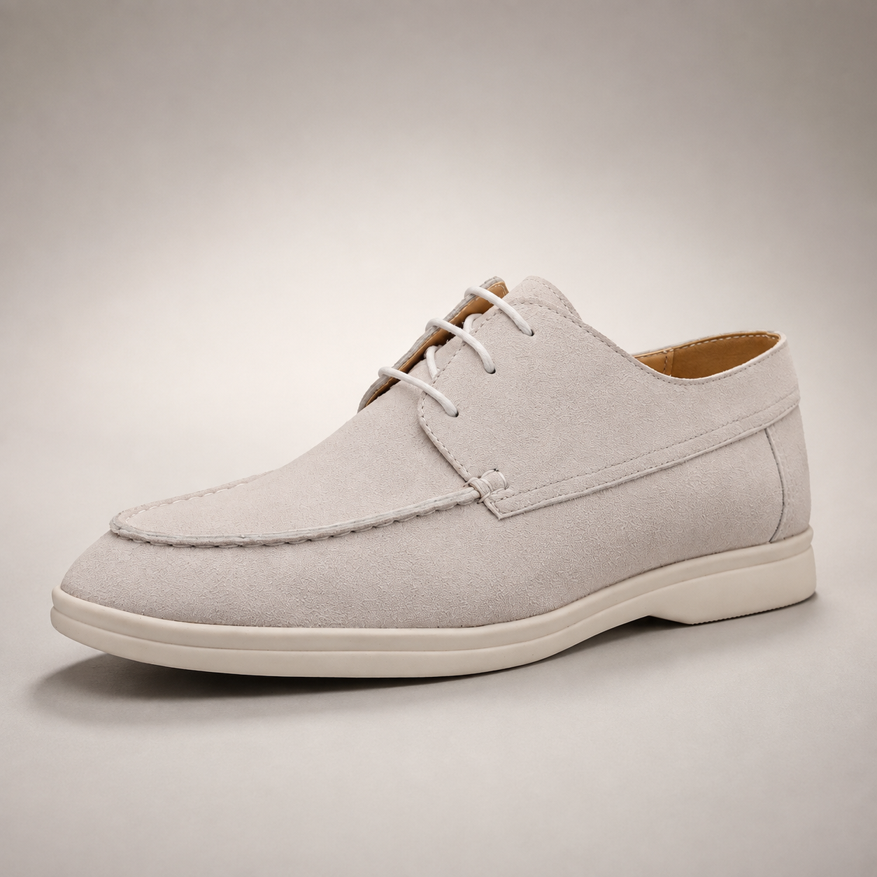 Padova Suede Lace Up Boat Shoe