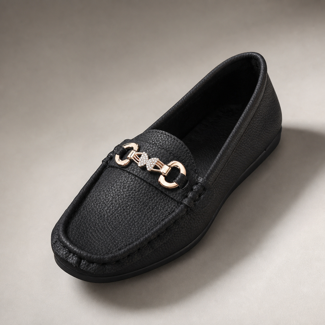 Ancona Chain Bit Loafer Flat