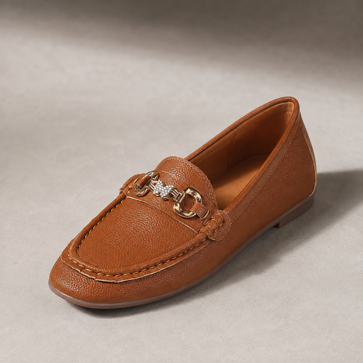 Ancona Chain Bit Loafer Flat