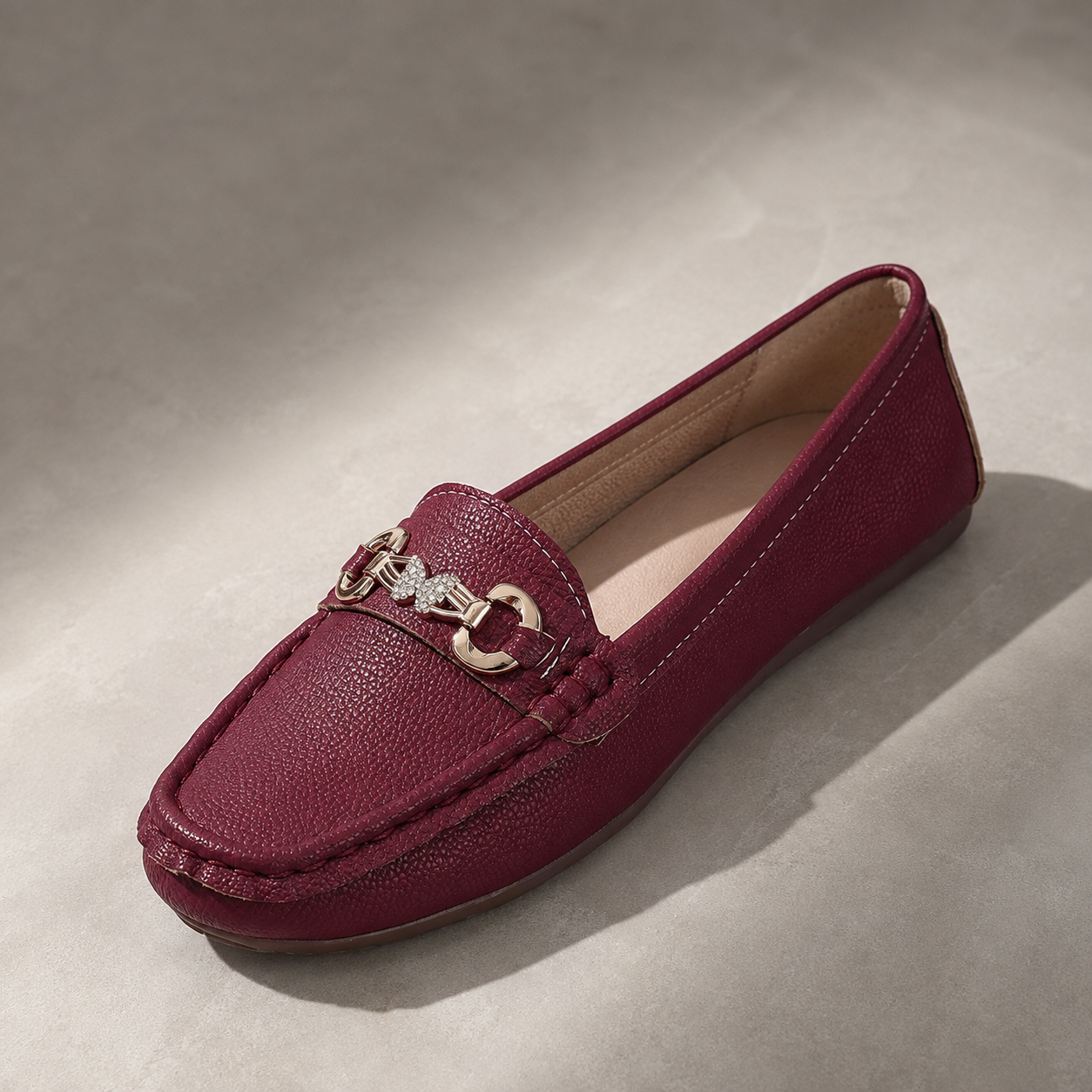 Ancona Chain Bit Loafer Flat