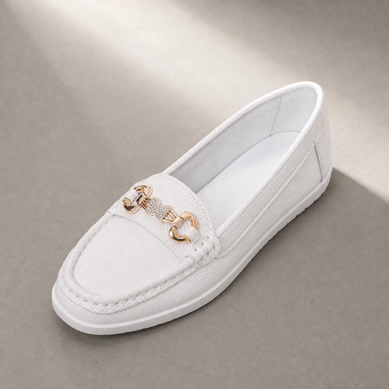 Ancona Chain Bit Loafer Flat
