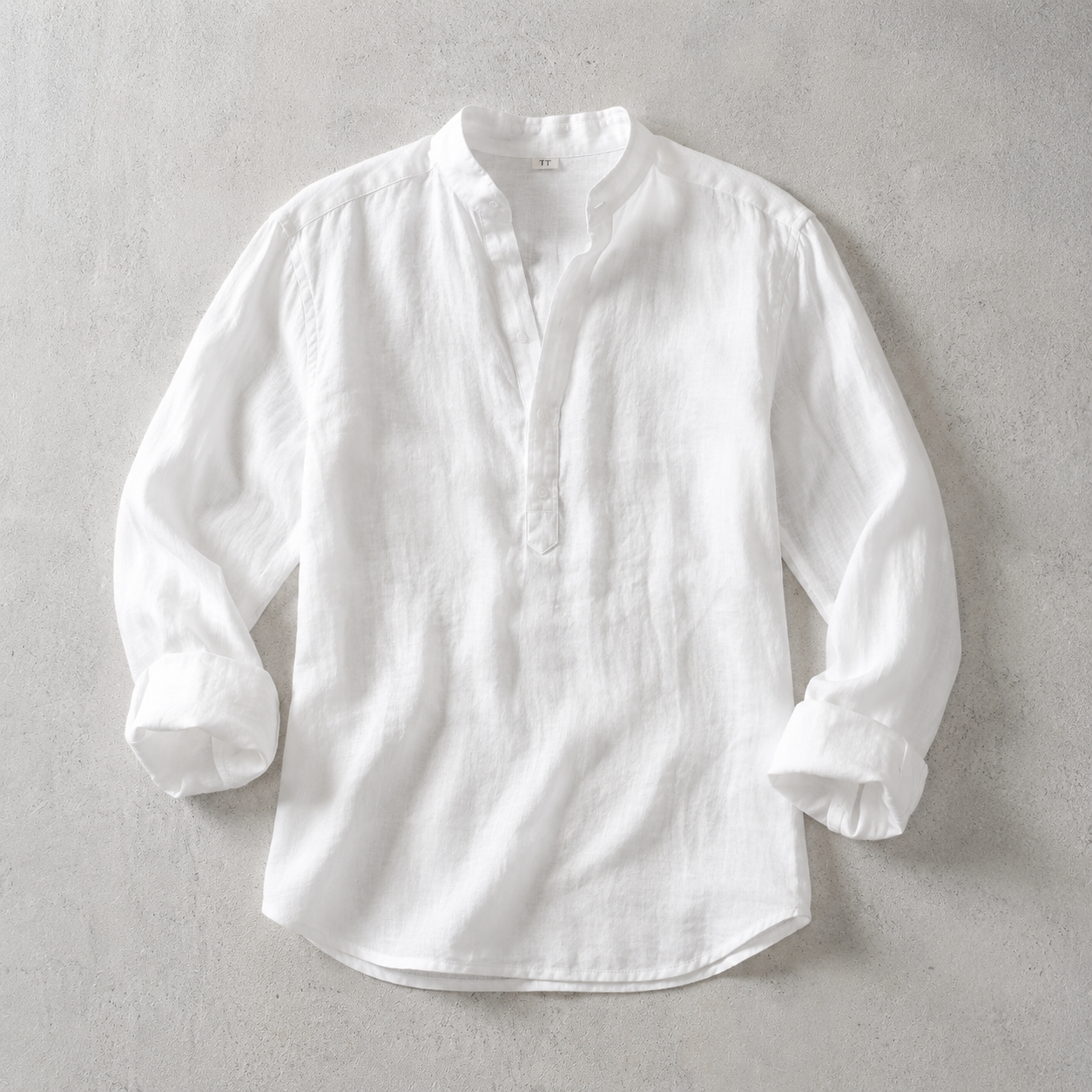Alassio Roll Tab Sleeve Popover Shirt