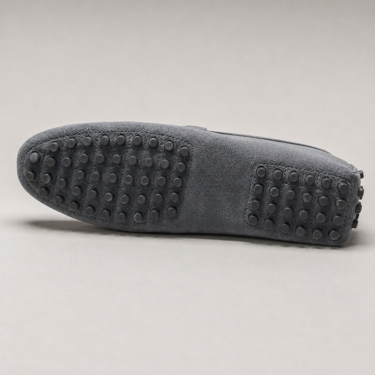 Hyeres Suede Penny Strap Driving Loafer