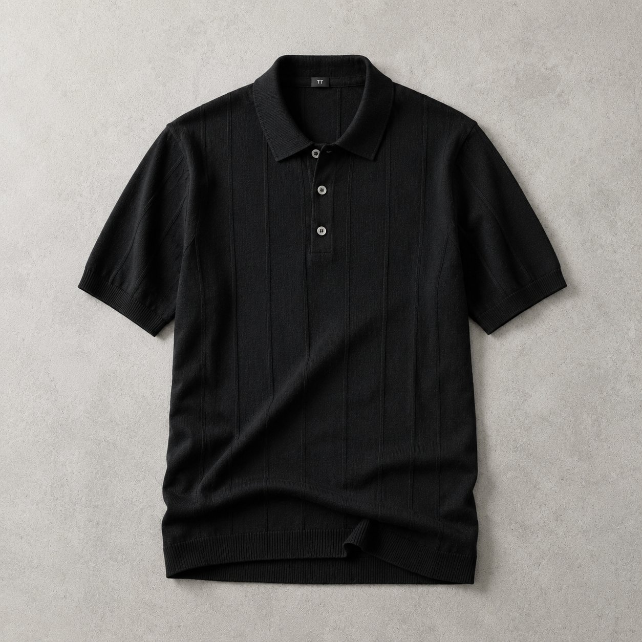 Beaune Short Sleeve Knit Polo