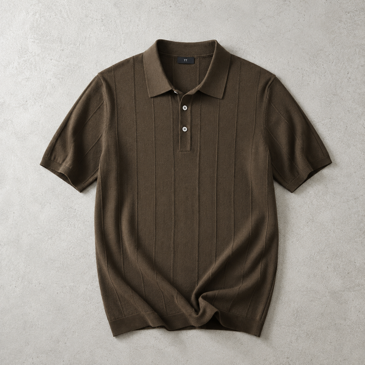 Beaune Short Sleeve Knit Polo