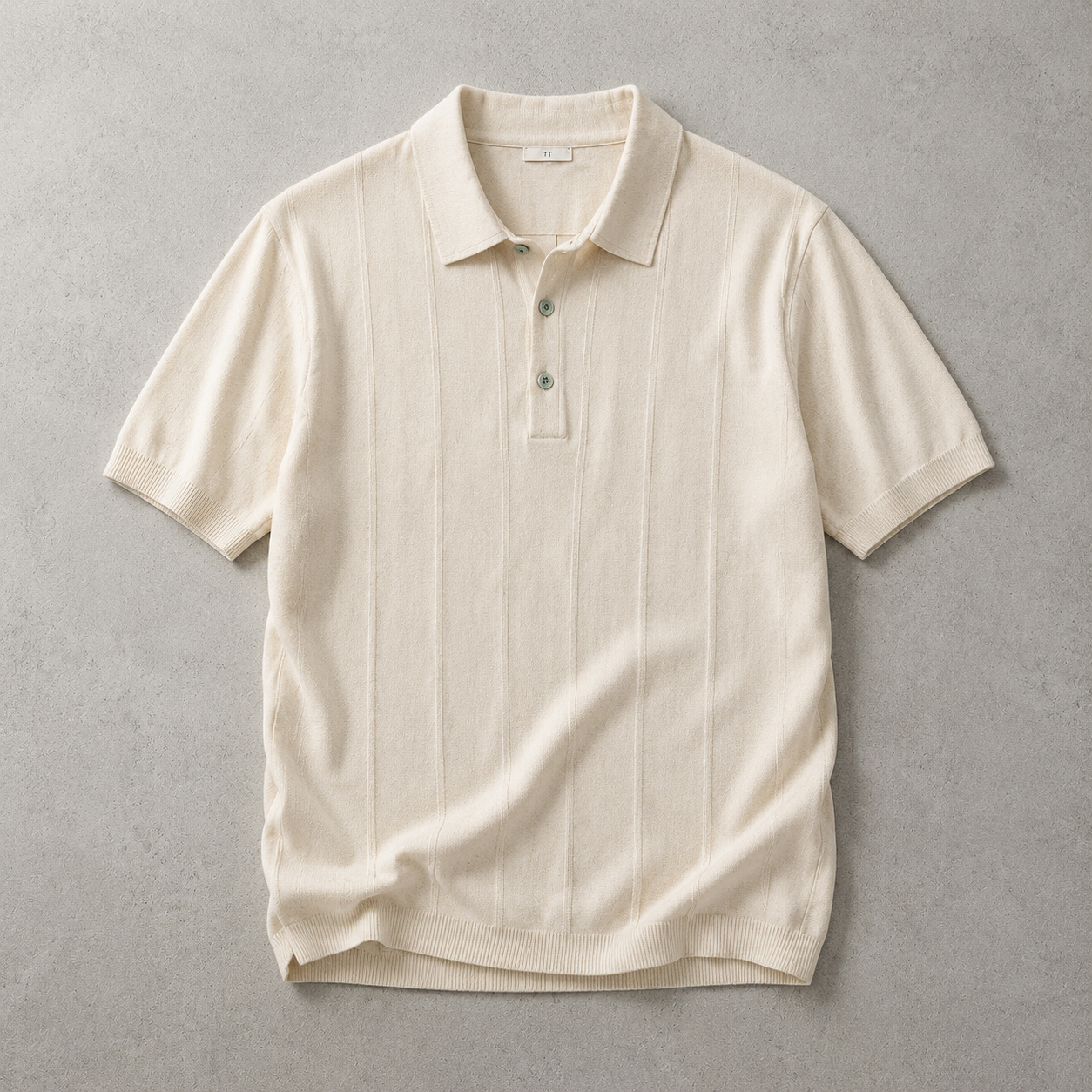 Beaune Short Sleeve Knit Polo