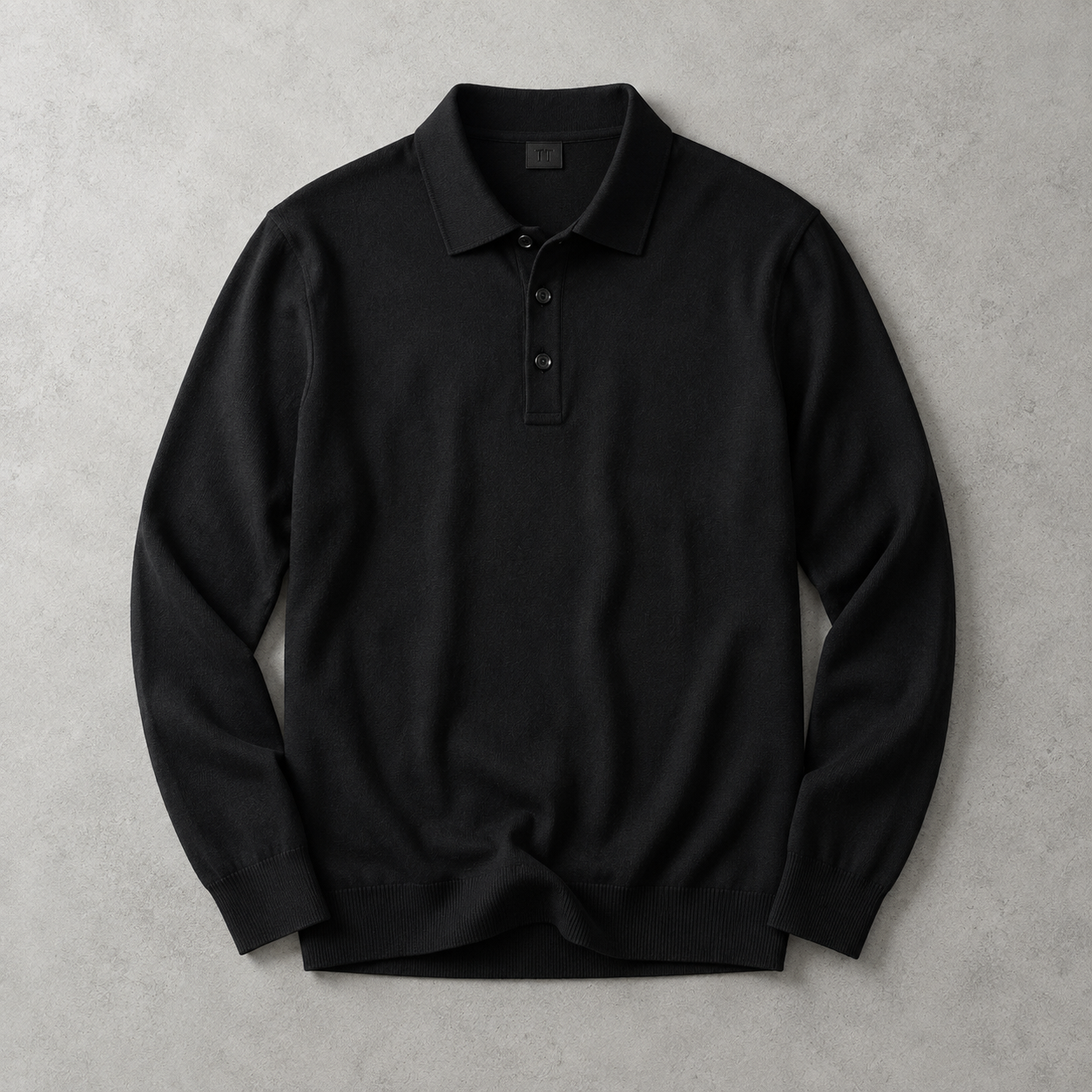 Dijon Long Sleeve Polo Sweater
