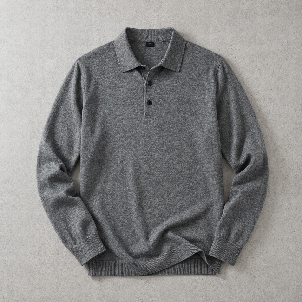 Dijon Long Sleeve Polo Sweater