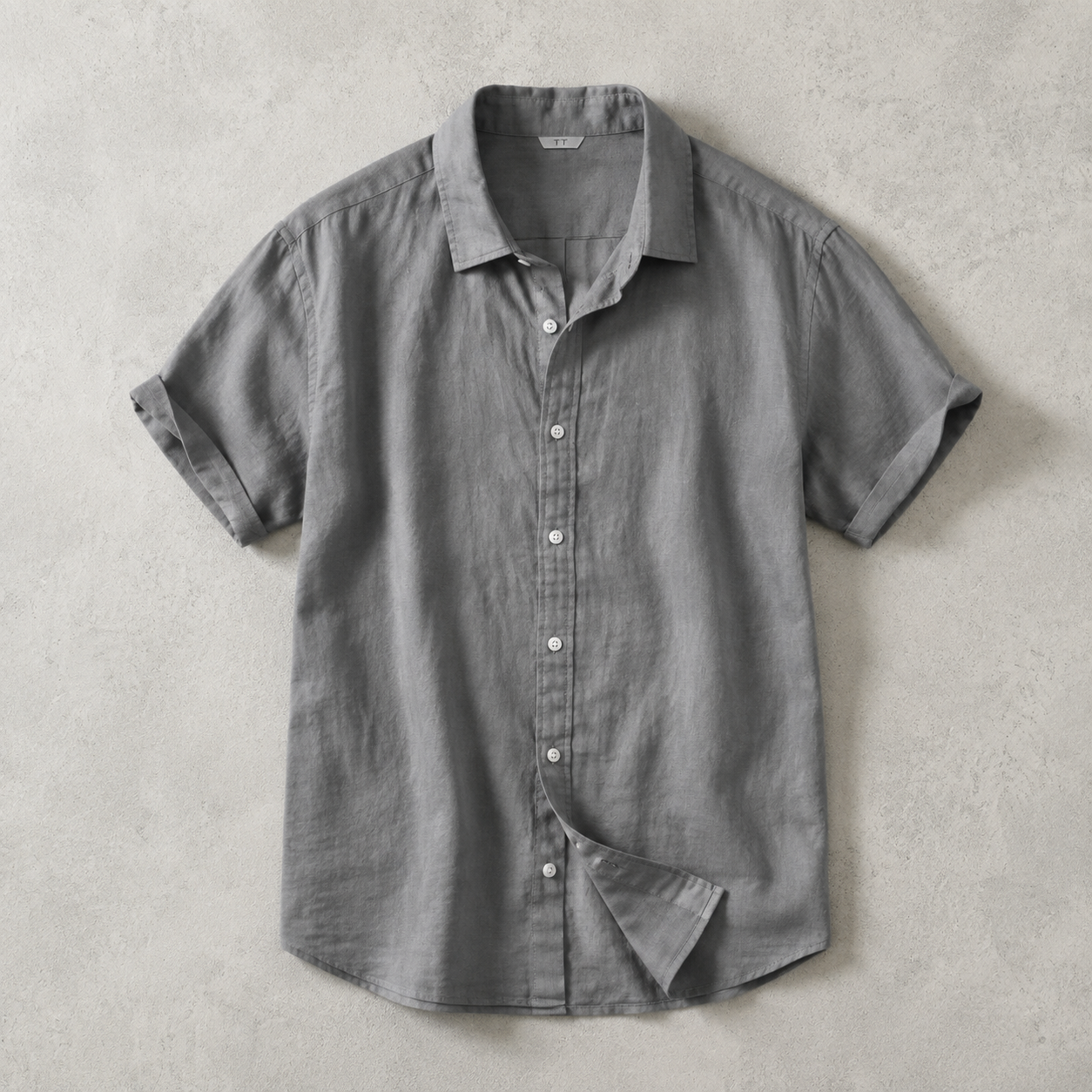 Keswick Classic Short Sleeve Linen Shirt