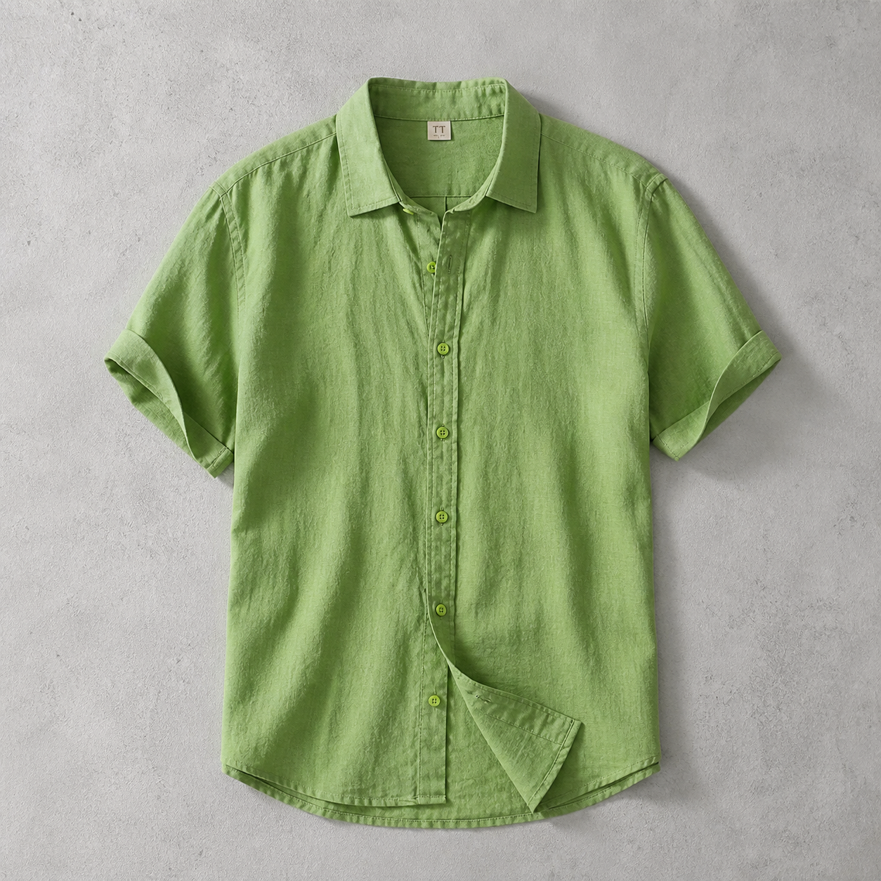 Keswick Classic Short Sleeve Linen Shirt