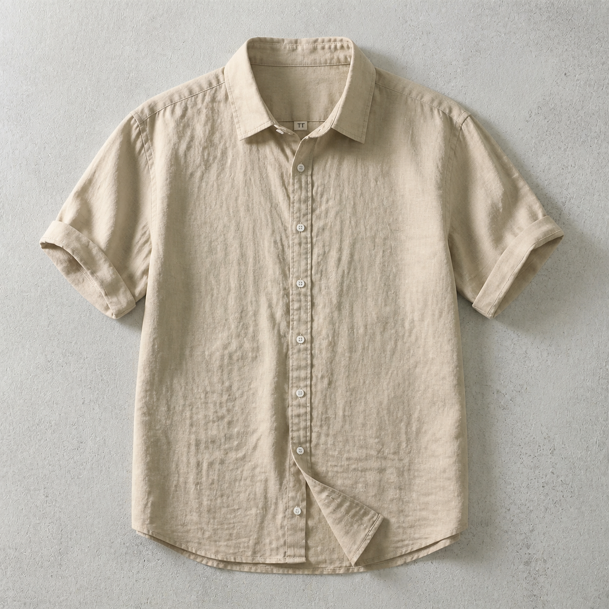 Keswick Classic Short Sleeve Linen Shirt