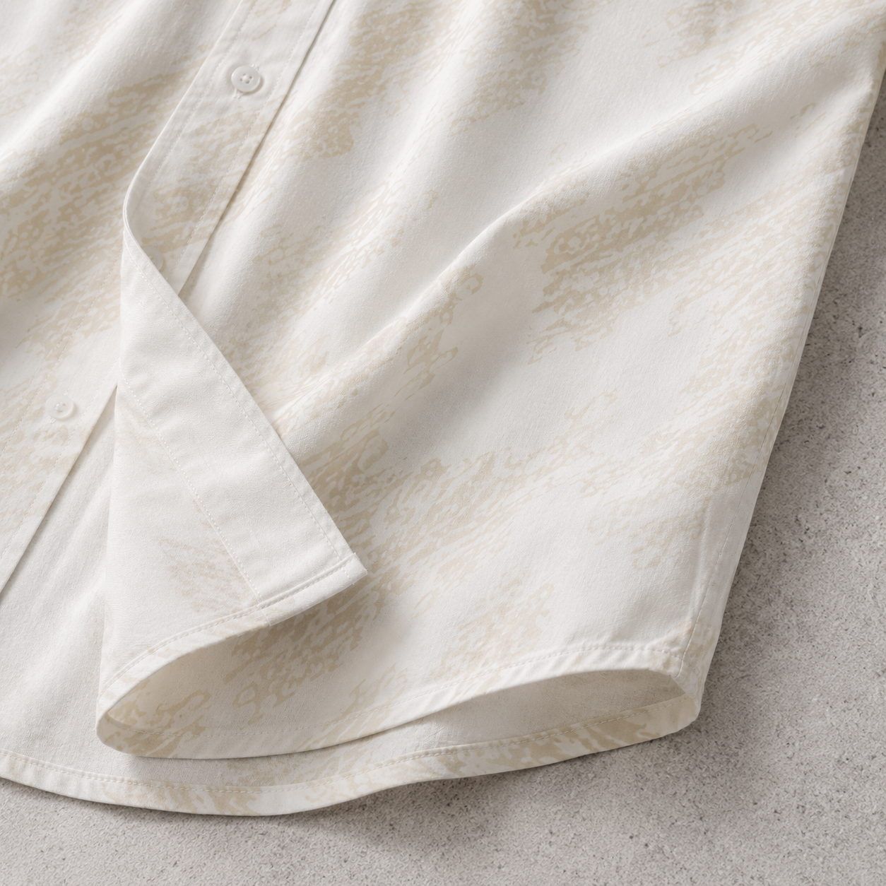 Woodstock Abstract Print Short Sleeve Shirt