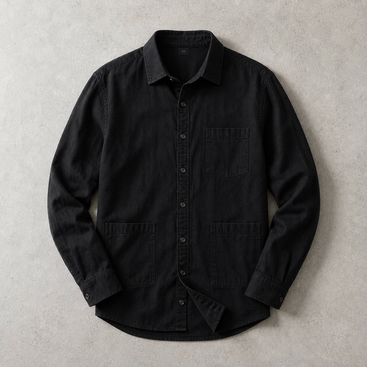 Sherborne Washed Cotton Utility Overshirt