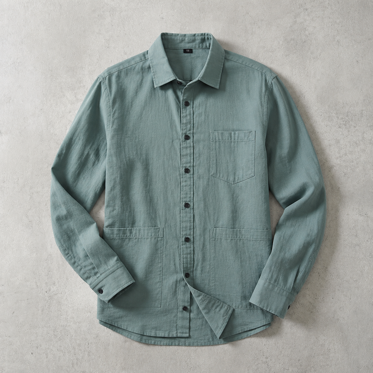 Sherborne Washed Cotton Utility Overshirt
