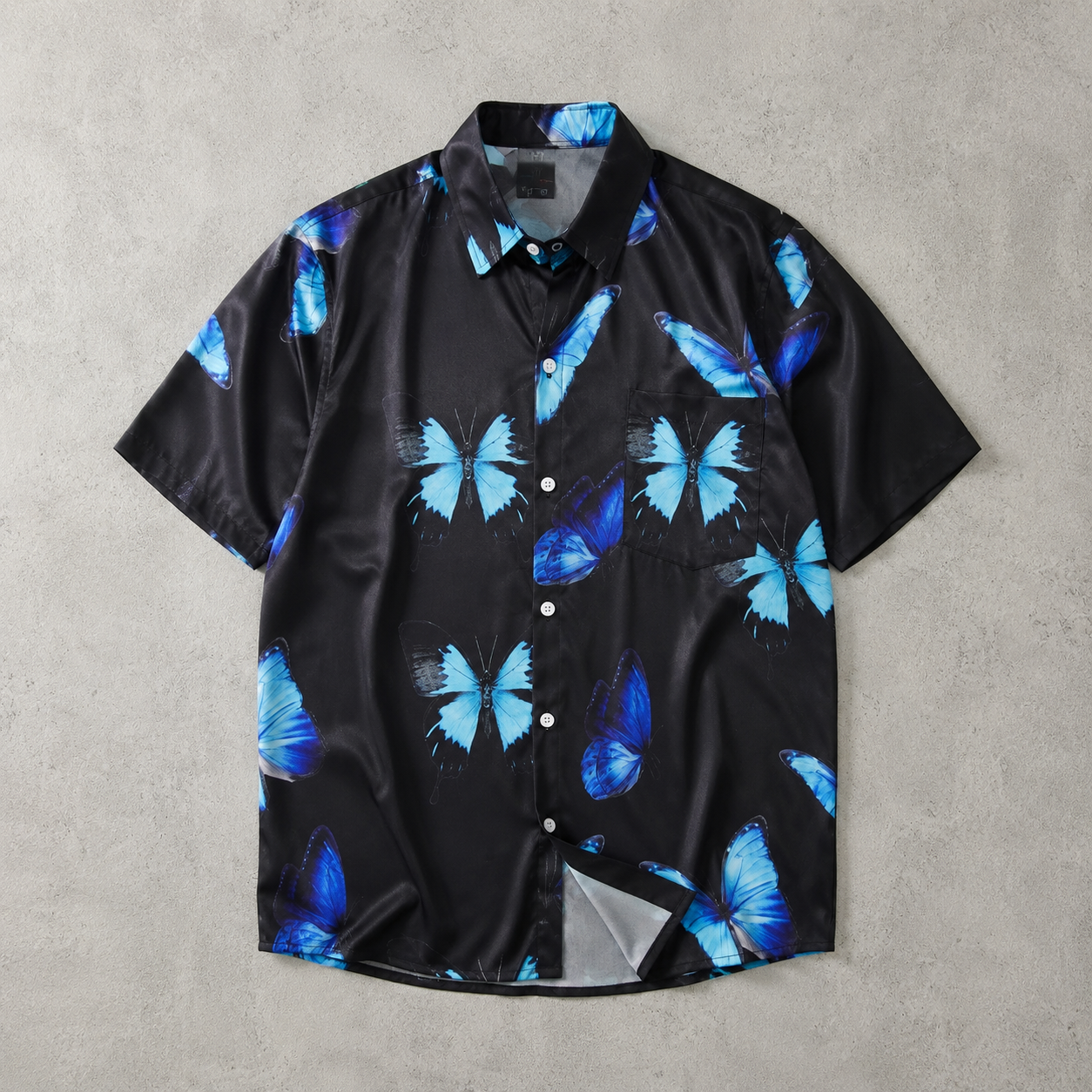 Fowey Tropical Print Short Sleeve Shirt