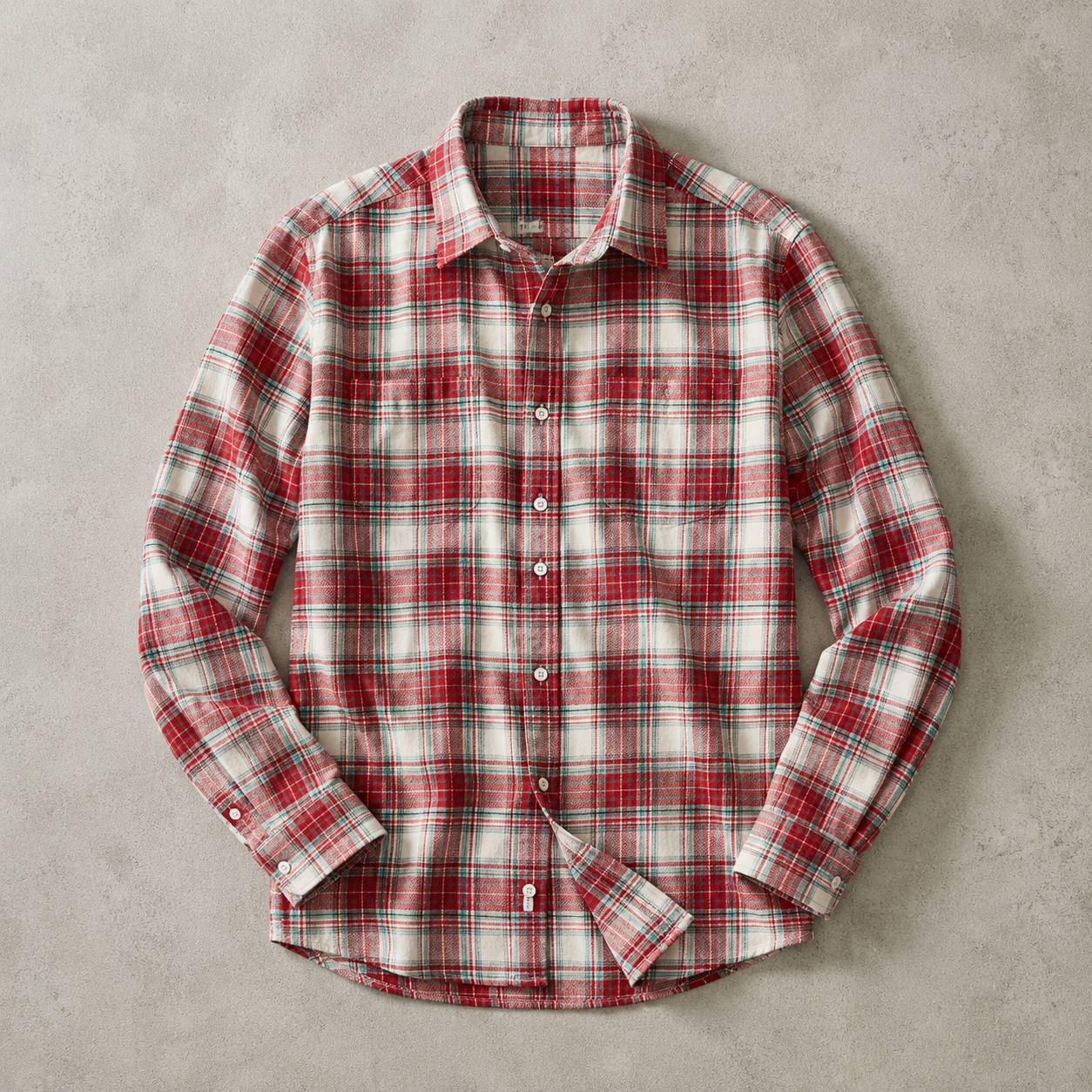 Padstow Brushed Plaid Flannel Shirt