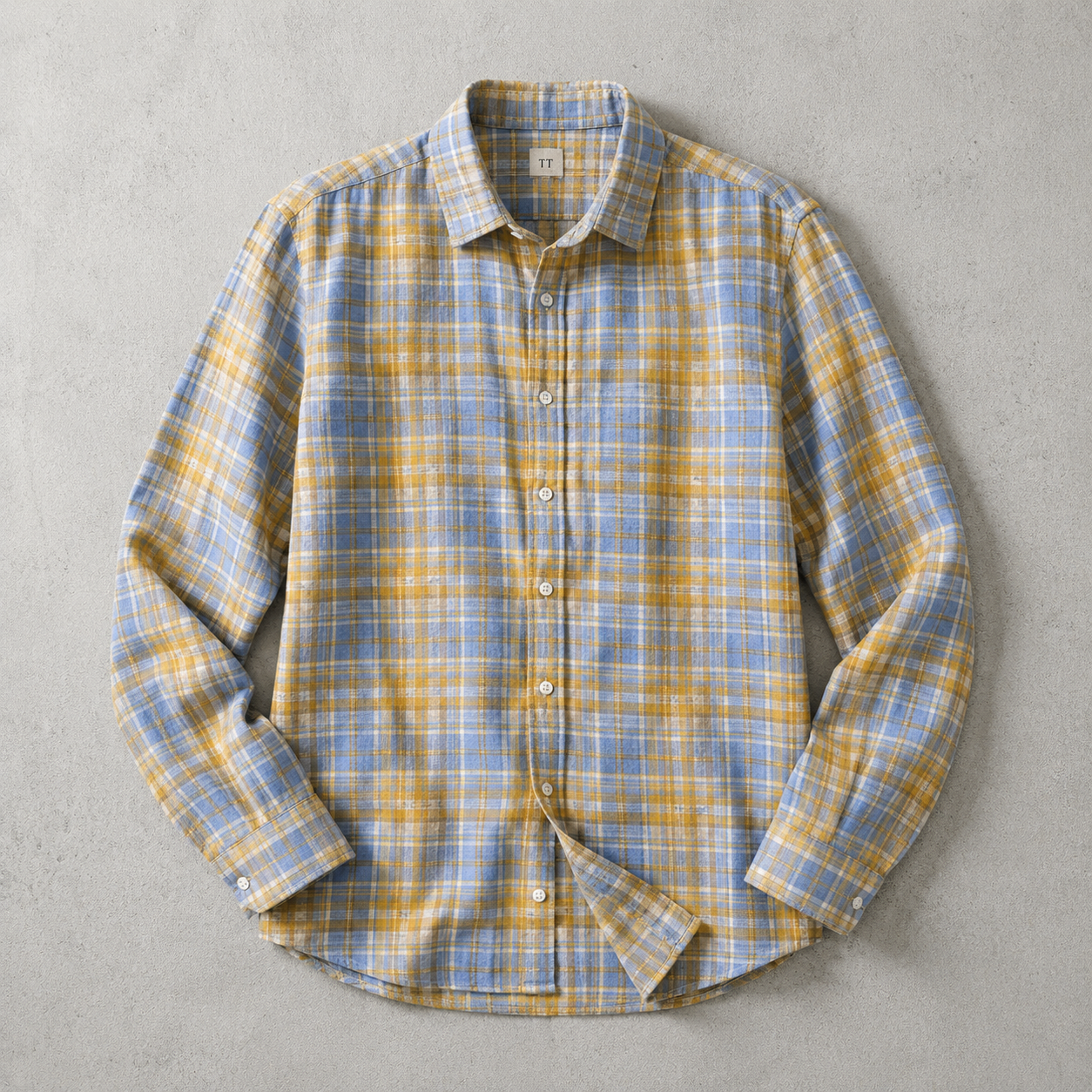 Padstow Brushed Plaid Flannel Shirt