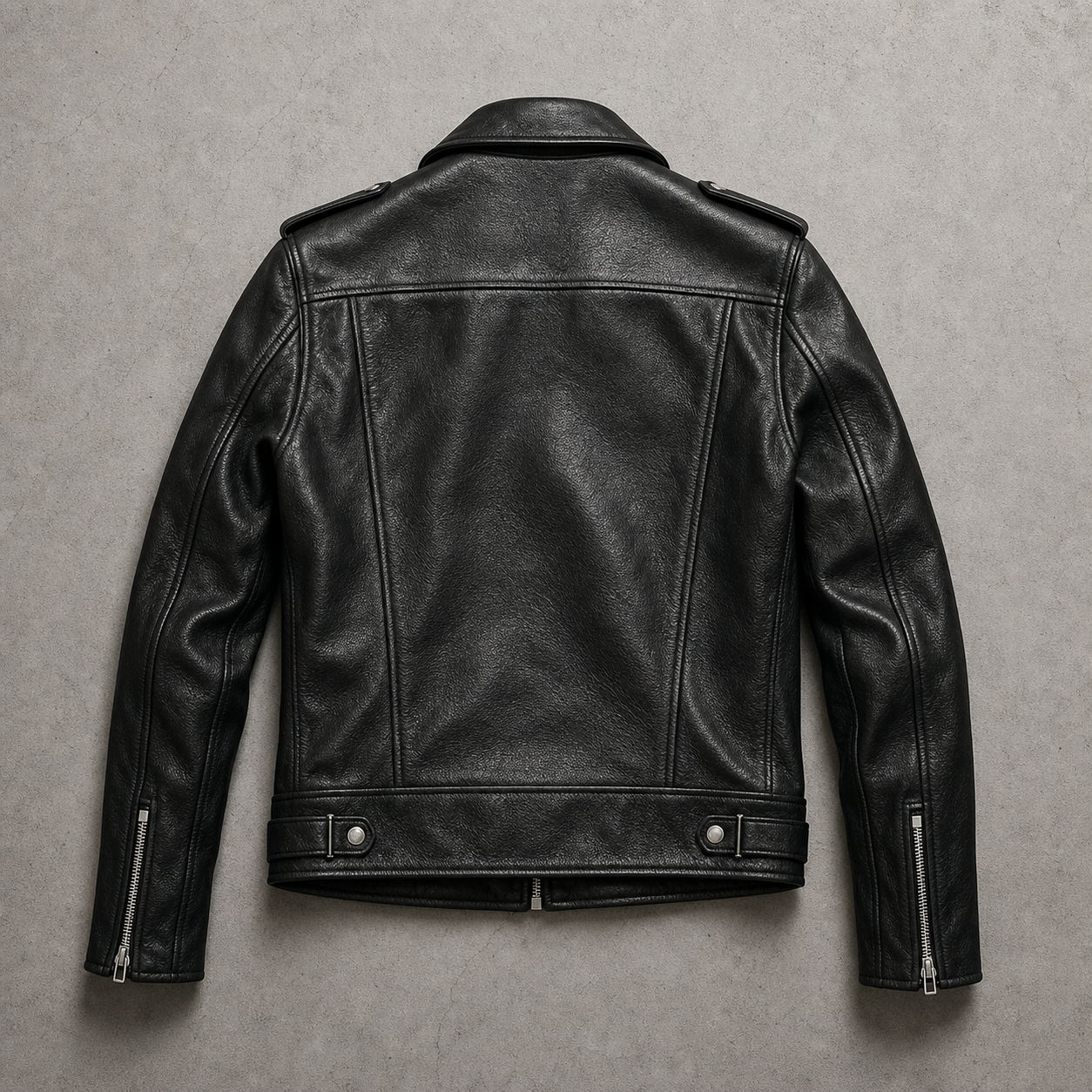 Cordoba Asymmetric Zip Faux Leather Moto Jacket