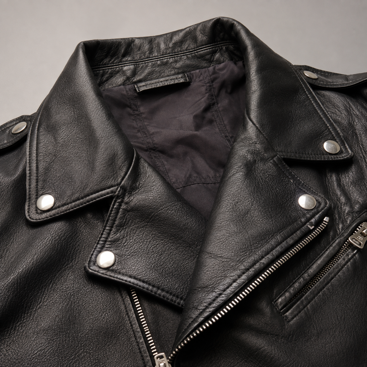 Cordoba Asymmetric Zip Faux Leather Moto Jacket