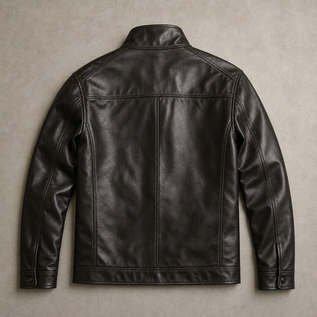 Valencia Faux Fur Lined Leather Style Jacket