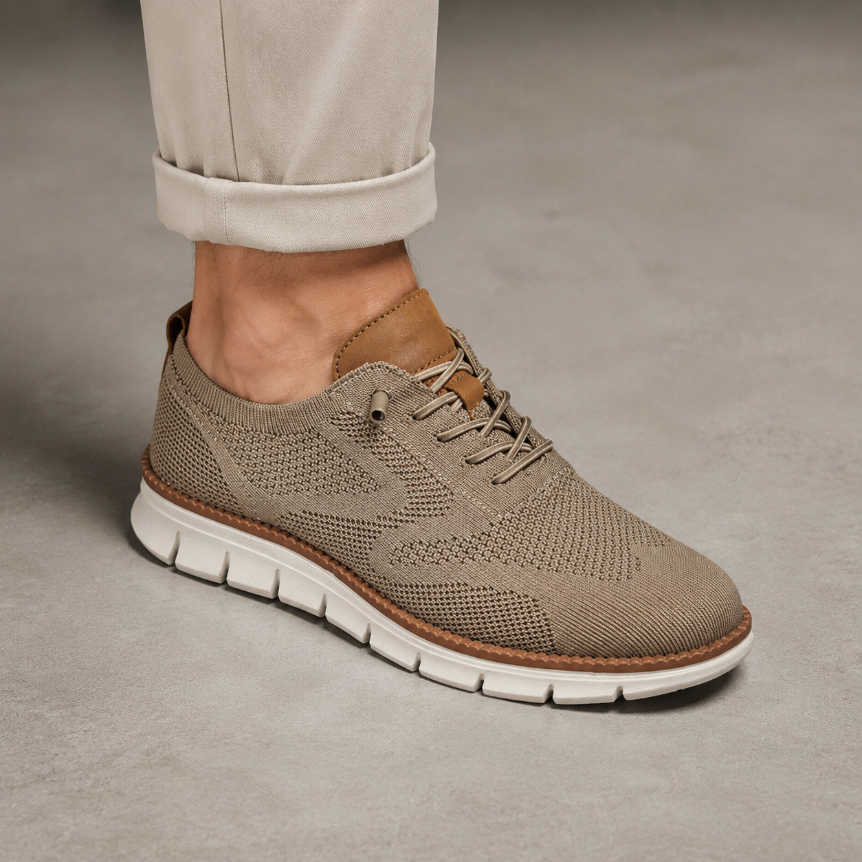 Erice Woven Knit Casual Sneaker