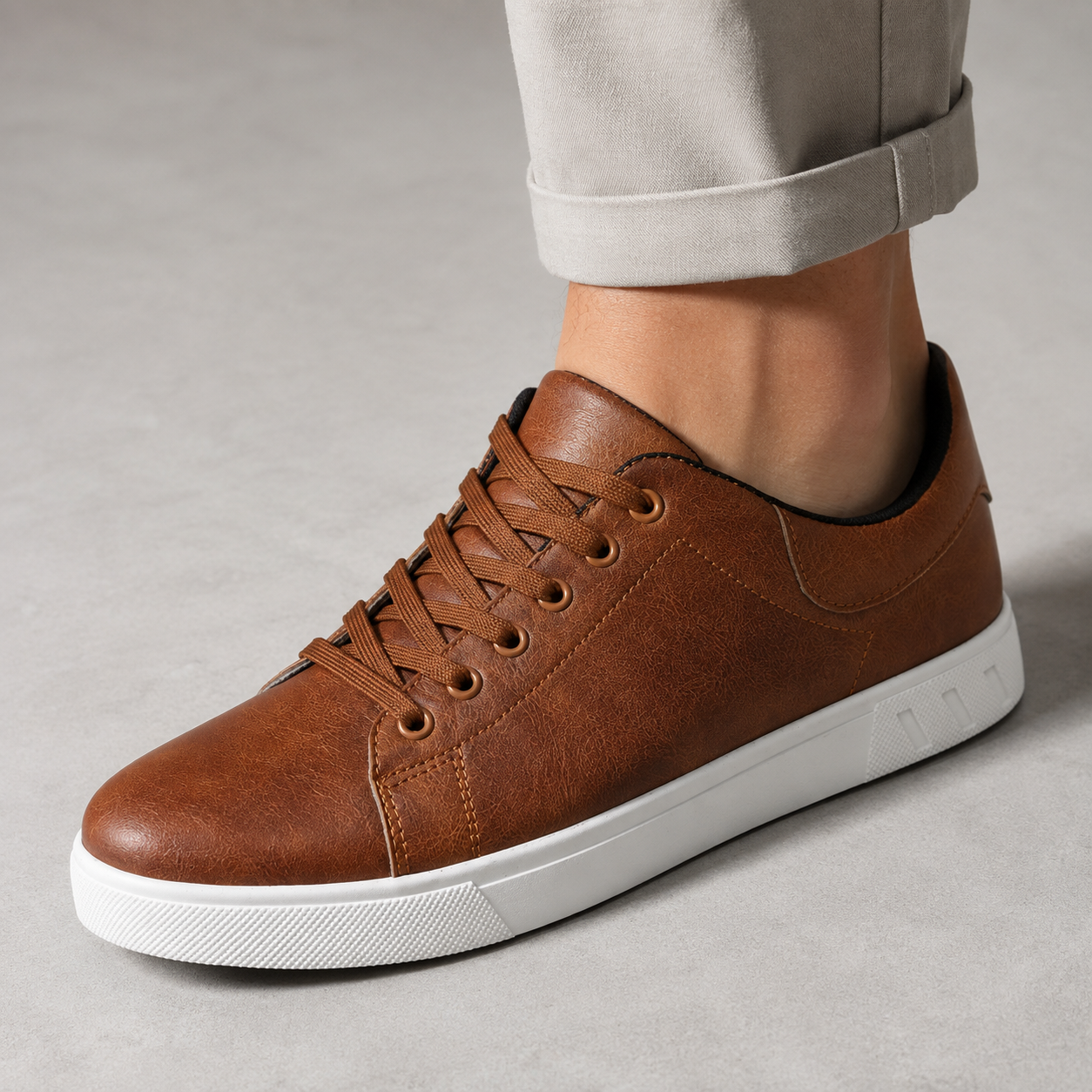 Modica Leather Low Top Sneaker