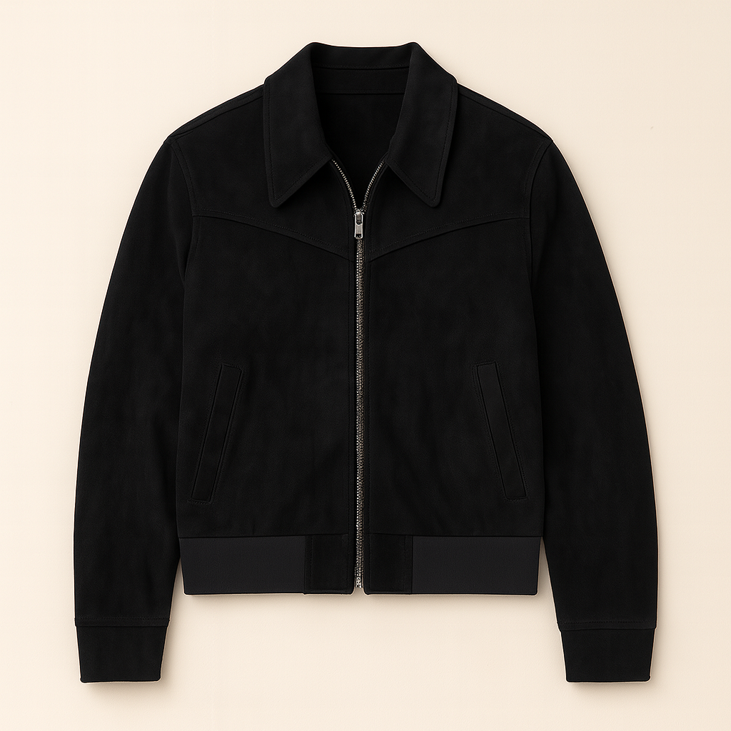 Men's Faux Suede Jacket