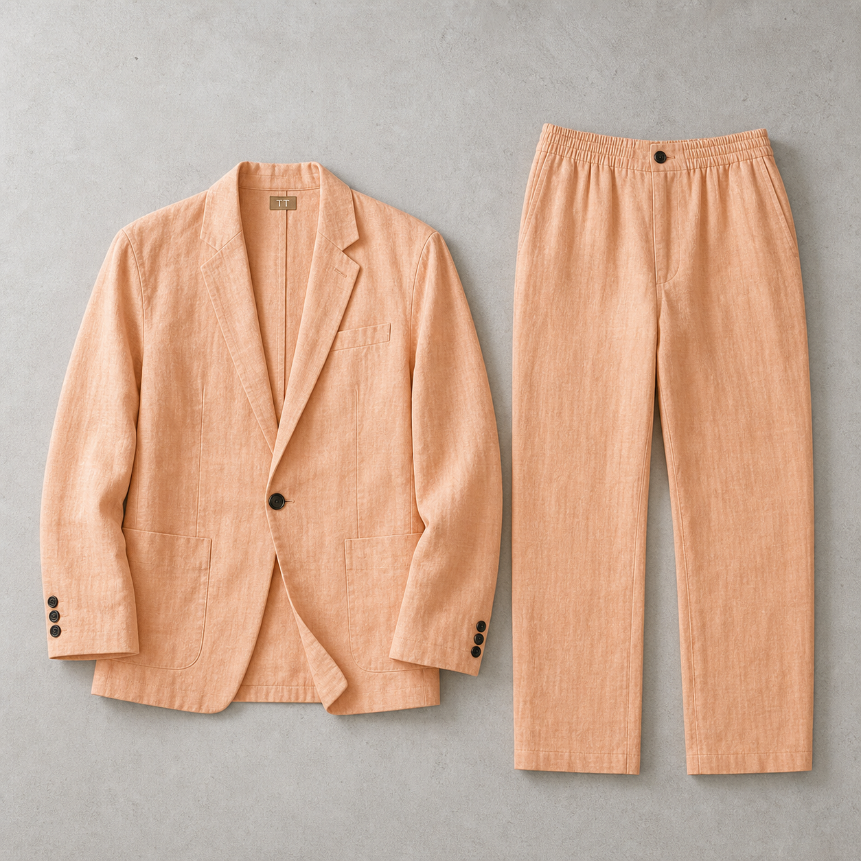The Positano Linen Blazer And Trouser Set